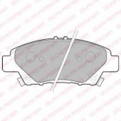 Колодки тормозные дисковые для HONDA CITY(GM), CR-Z(ZF1), INSIGHT(ZE#), JAZZ(GE) <b>DELPHI LP2194</b>