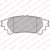 Колодки тормозные дисковые для LEXUS RX(AGL1#,GGL1#,GYL1#) / TOYOTA PRIUS PLUS(ZVW4#) <b>DELPHI LP2196</b>