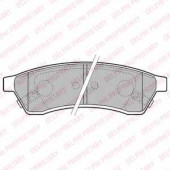 Колодки тормозные дисковые для CHEVROLET EPICA(KL1#) / DAEWOO TOSCA <b>DELPHI LP2197</b>