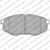 Колодки тормозные дисковые для HYUNDAI ix20(JC) <b>DELPHI LP2227</b>