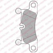 Колодки тормозные дисковые для PORSCHE CAYENNE(92A) / VW TOUAREG(7P5) <b>DELPHI LP2233</b>