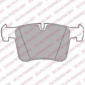 Колодки тормозные дисковые для BMW 1(F20), 3(F30,F31,F34,F35,F80), X3(F25), X4(F26) <b>DELPHI LP2234</b>
