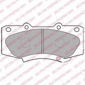 Колодки тормозные дисковые для TOYOTA HILUX(GGN#,KUN#,LAN#,TGN#) <b>DELPHI LP2244</b>