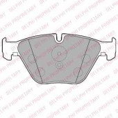 Колодки тормозные дисковые для BMW 5(F10,F11,F18), 6(F12,F13) <b>DELPHI LP2245</b>