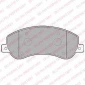 Колодки тормозные дисковые для VW AMAROK(2H#,S1B) <b>DELPHI LP2257</b>