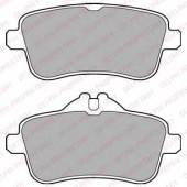 Колодки тормозные дисковые для MERCEDES GL(X166), M(W166) <b>DELPHI LP2443</b>