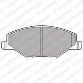 Колодки тормозные дисковые для SKODA FABIA / VW POLO(6C,6R) <b>DELPHI LP2444</b>