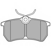 Колодки тормозные дисковые для FORD FIESTA <b>DELPHI LP2480</b>