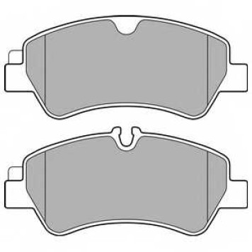 Колодки тормозные дисковые для FORD TOURNEO CUSTOM, TRANSIT CUSTOM, TRANSIT <b>DELPHI LP2662</b>