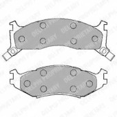 Колодки тормозные дисковые для CHRYSLER DAYTONA, NEON(PL) <b>DELPHI LP892</b>