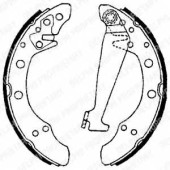 Комплект тормозных колодок для AUDI 80, 90, A2, COUPE / SKODA FABIA, FAVORIT Forman, FAVORIT, FELICIA, ROOMSTER / VW CADDY, FOX, GOLF, JETTA, LUPO, PASSAT, POLO, SCIROCCO, VENTO <b>DELPHI LS1625</b>