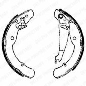 Комплект тормозных колодок для SKODA OCTAVIA(1U2,1U5), ROOMSTER(5J) / VW CADDY(9K9A,9K9B) <b>DELPHI LS1784</b>