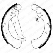 Комплект тормозных колодок для OPEL ASTRA, COMBO, MERIVA, VECTRA, ZAFIRA <b>DELPHI LS1829</b>