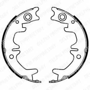 Комплект колодок стояночной тормозной системы DELPHI LS1974