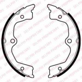 Комплект колодок стояночной тормозной системы DELPHI LS2033