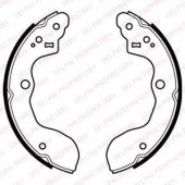 Комплект тормозных колодок для MITSUBISHI L 300(P0#W,P1#W,P2#W) / SUZUKI SX4(EY,GY) <b>DELPHI LS2071</b>