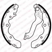 Комплект тормозных колодок для KIA CERATO(LD) <b>DELPHI LS2072</b>