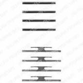 Комплектующие колодок дискового тормоза DELPHI LX0035