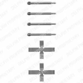 Комплектующие колодок дискового тормоза DELPHI LX0039
