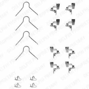 Комплектующие колодок дискового тормоза DELPHI LX0062