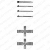 Комплектующие колодок дискового тормоза DELPHI LX0094