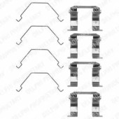Комплектующие колодок дискового тормоза DELPHI LX0159