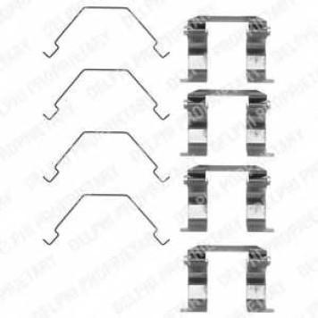 Комплектующие колодок дискового тормоза DELPHI LX0159