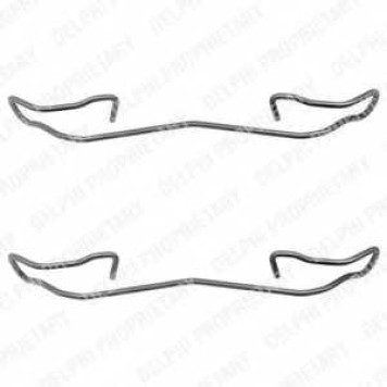 Комплектующие колодок дискового тормоза DELPHI LX0167