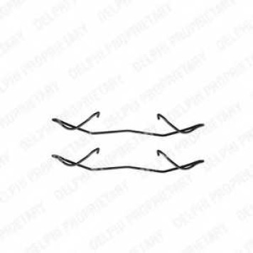 Комплектующие колодок дискового тормоза DELPHI LX0236