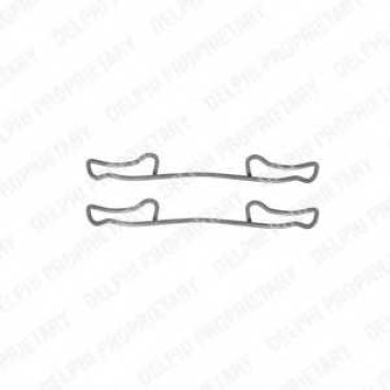 Комплектующие колодок дискового тормоза DELPHI LX0294