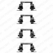 Комплектующие колодок дискового тормоза DELPHI LX0364
