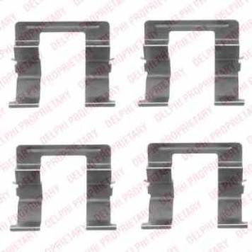 Комплектующие колодок дискового тормоза DELPHI LX0420