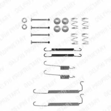 Комплектующие тормозной колодки DELPHI LY1047