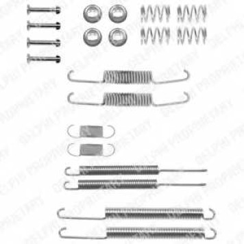 Комплектующие тормозной колодки DELPHI LY1098