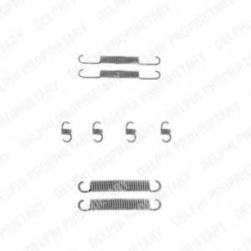 Комплектующие тормозной колодки DELPHI LY1176