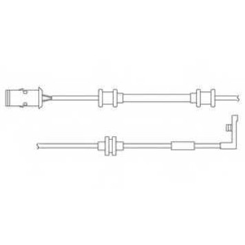 Контрольный контакт износа тормозных колодок DELPHI LZ0152