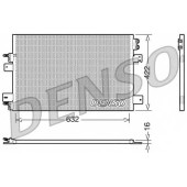 Конденсатор кондиционера DENSO DCN06007
