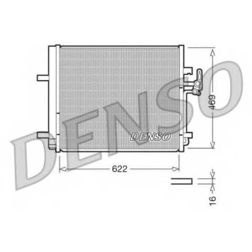 Конденсатор кондиционера DENSO DCN10016