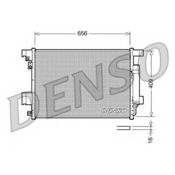 Конденсатор кондиционера DENSO DCN21001