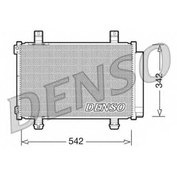 Конденсатор кондиционера DENSO DCN47005