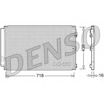 Конденсатор кондиционера DENSO DCN51011