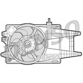 Вентилятор охлаждения двигателя DENSO DER09040