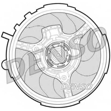 Вентилятор охлаждения двигателя DENSO DER09061