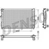 Радиатор охлаждения двигателя DENSO DRM02032