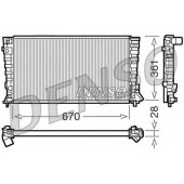Радиатор охлаждения двигателя DENSO DRM07020