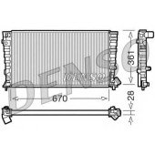 Радиатор охлаждения двигателя DENSO DRM07030