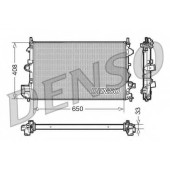 Радиатор охлаждения двигателя DENSO DRM20088
