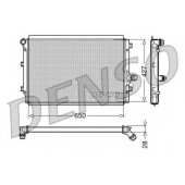 Радиатор охлаждения двигателя DENSO DRM32017