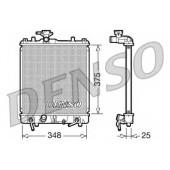 Радиатор охлаждения двигателя DENSO DRM47009