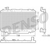 Радиатор охлаждения двигателя DENSO DRM50065